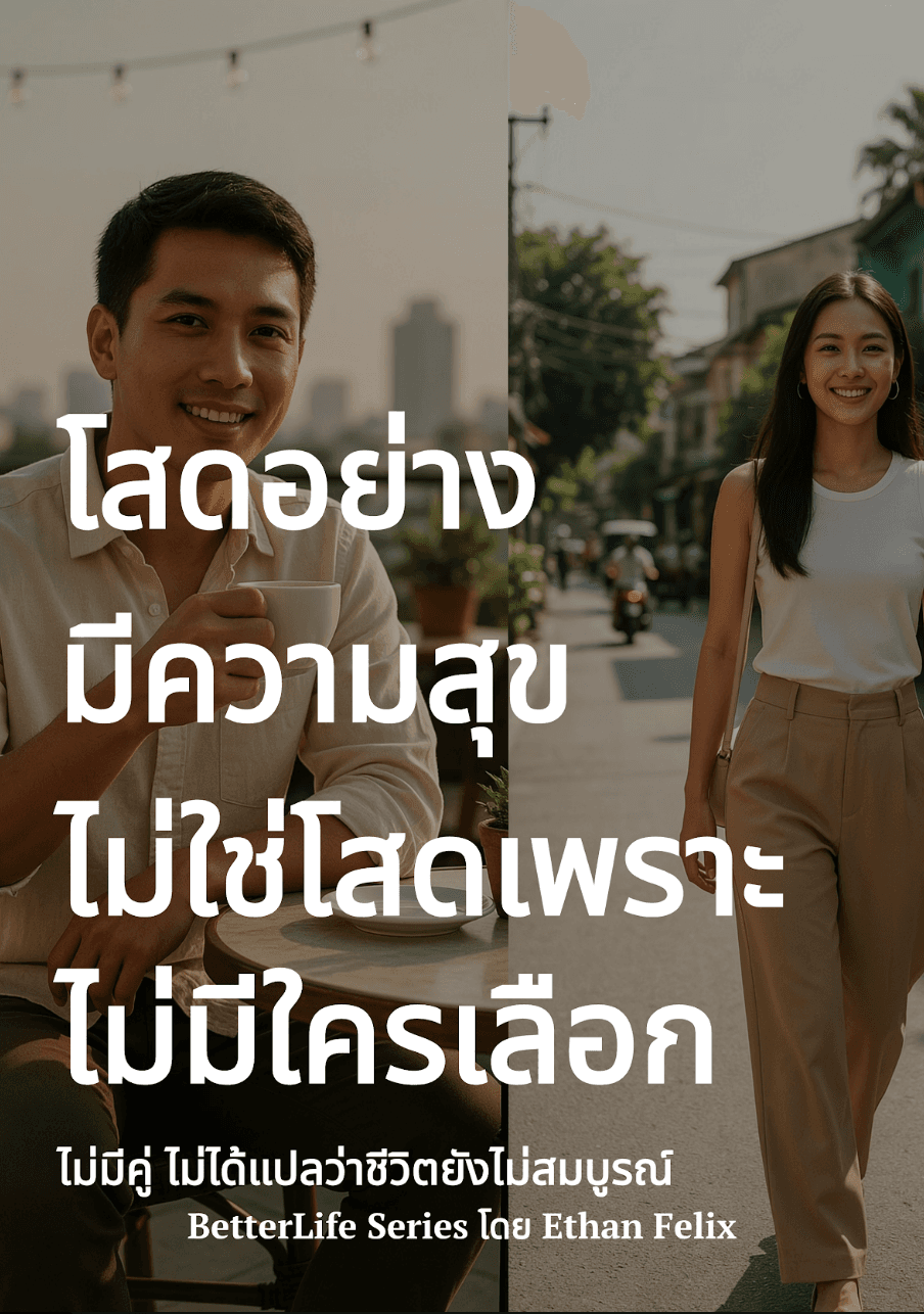โสดอย่างมีความสุข ไม่ใช่โสดเพราะไม่มีใครเลือก
